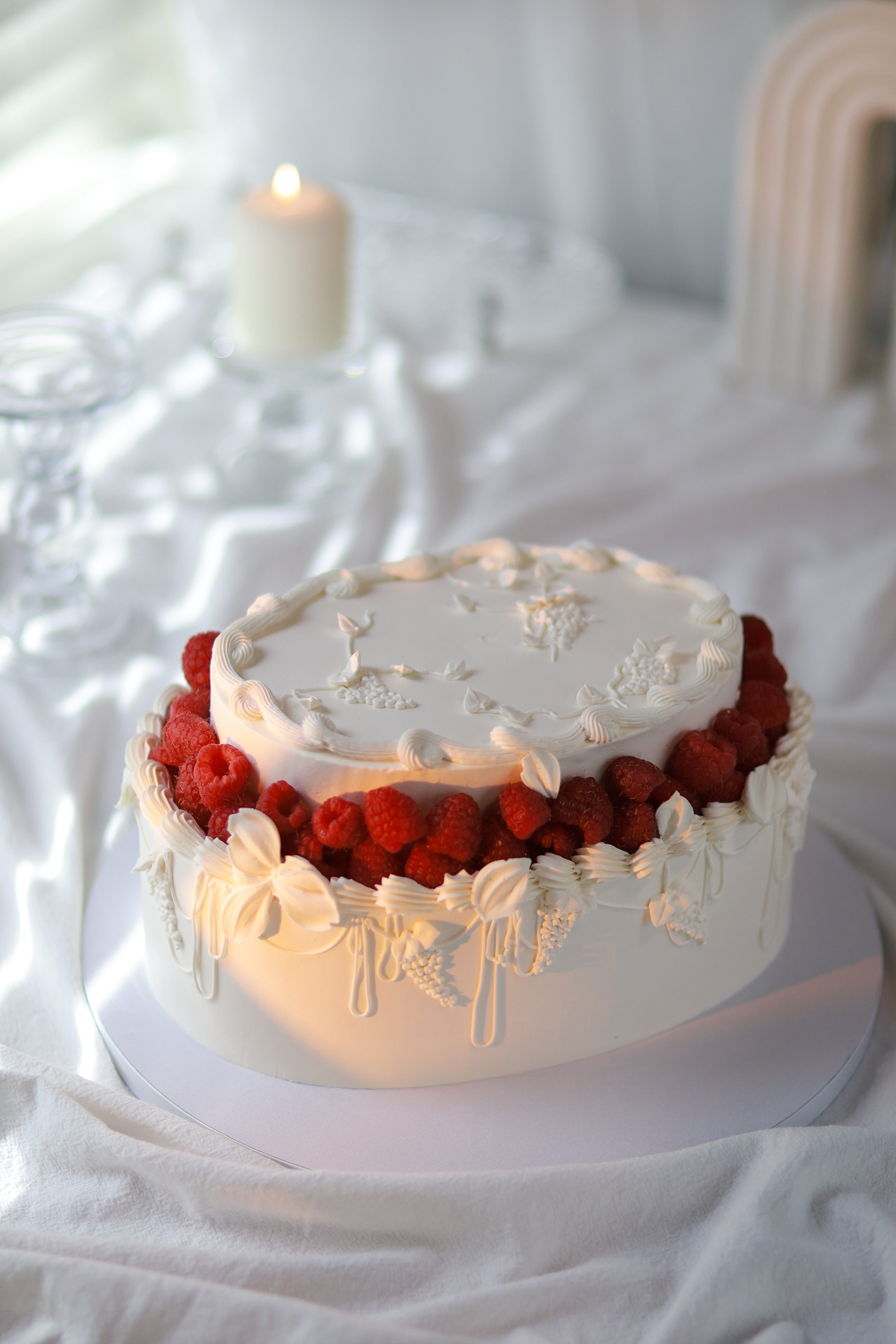 Vintage table cake