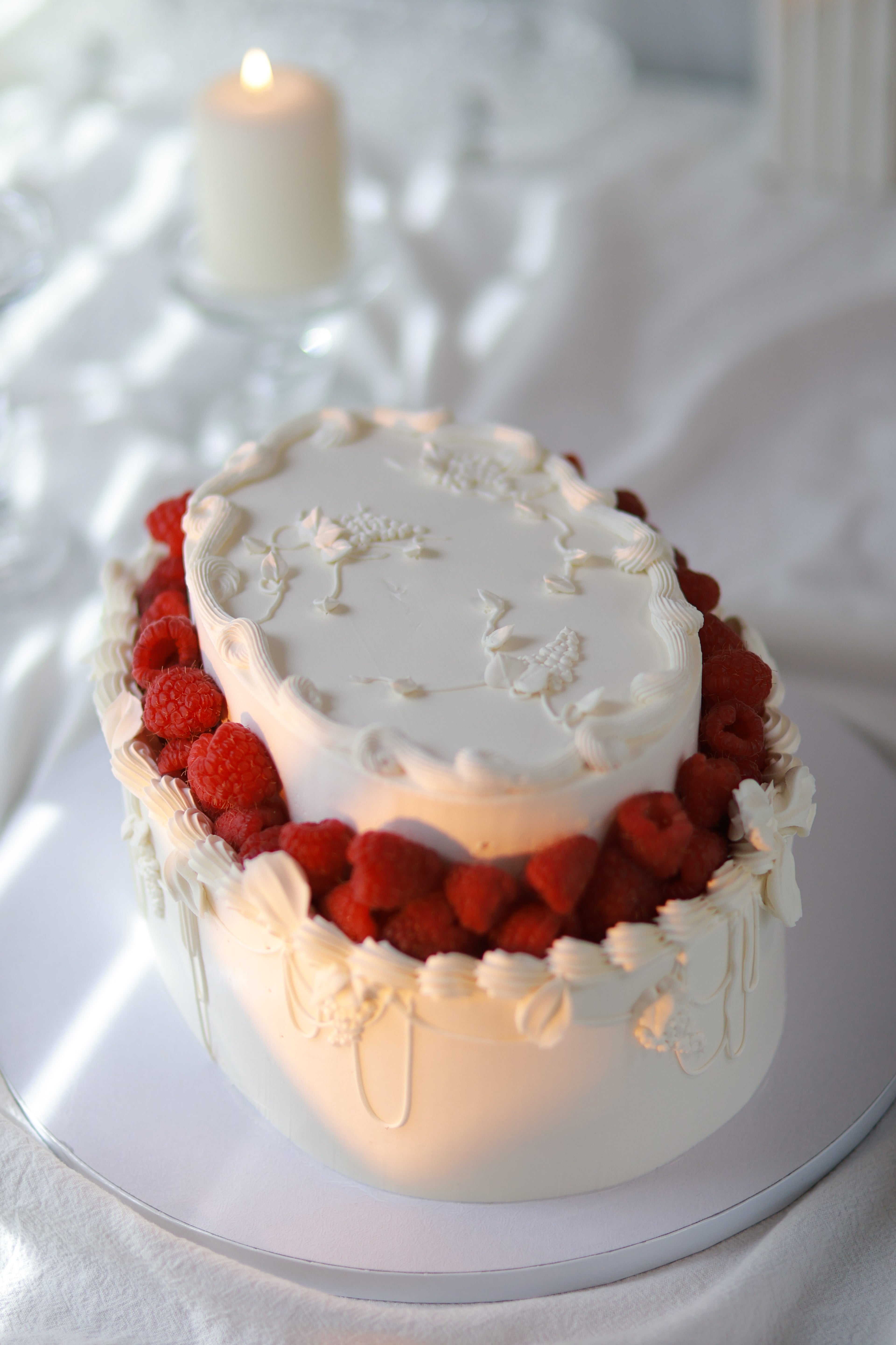 Vintage table cake