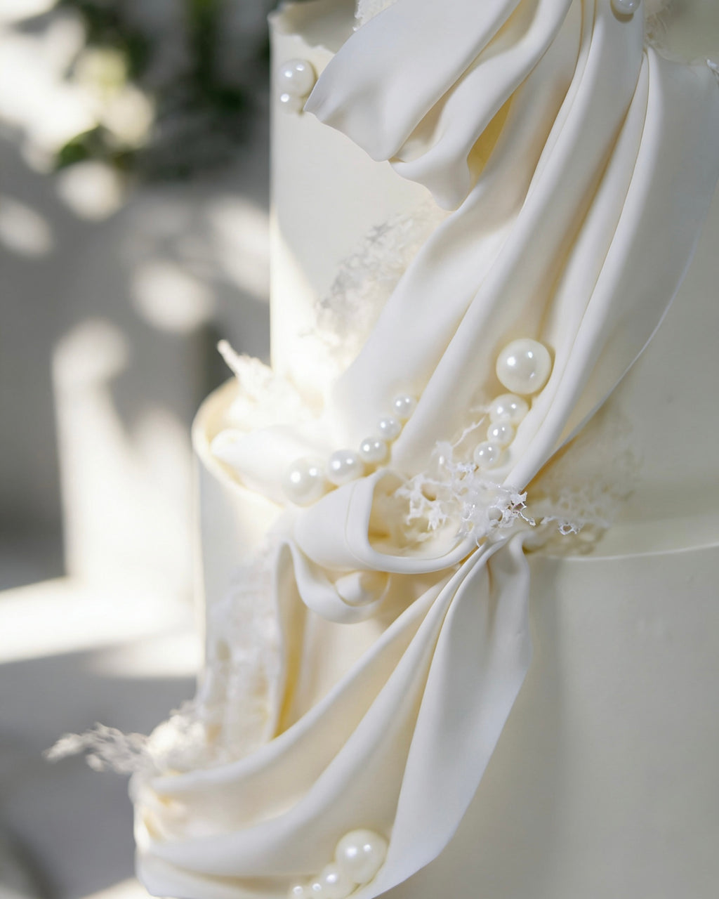 Lace and pearls