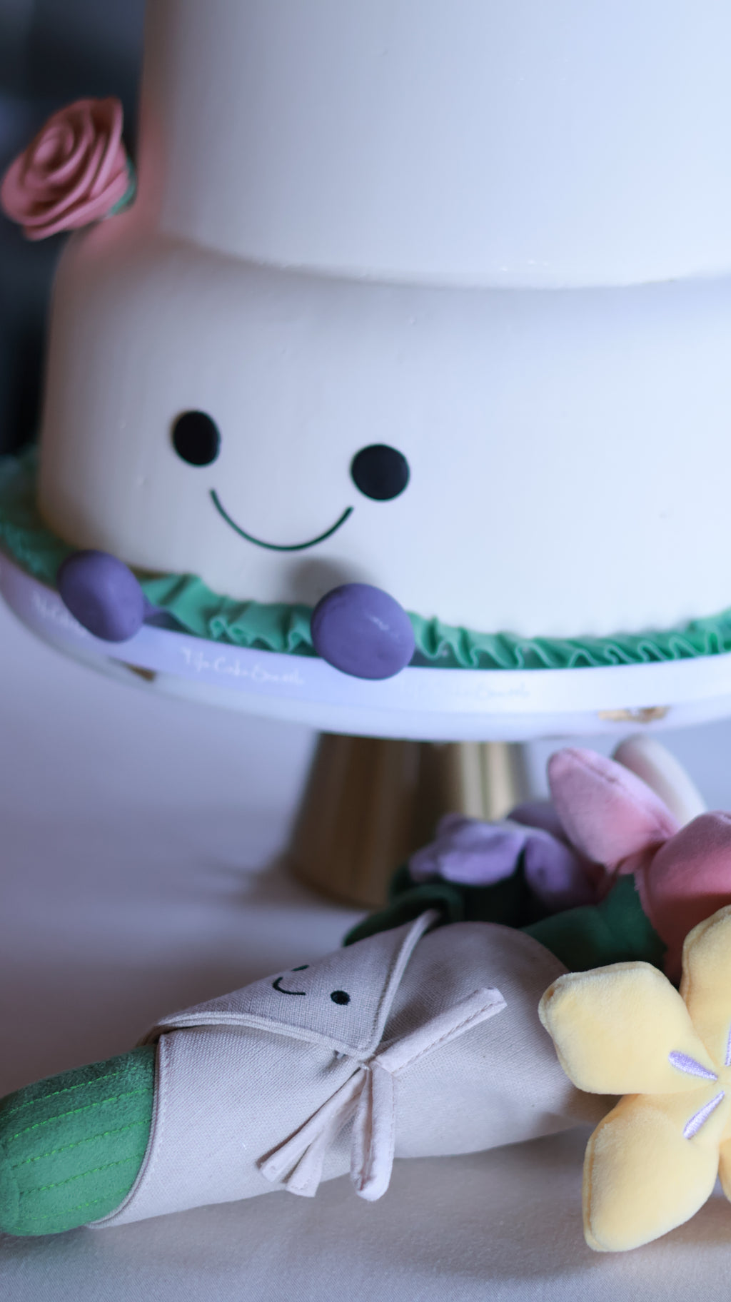 Jellycat wedding cake