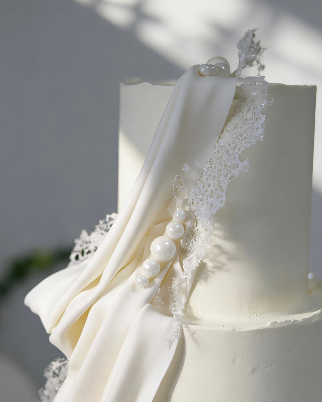 Lace and pearls