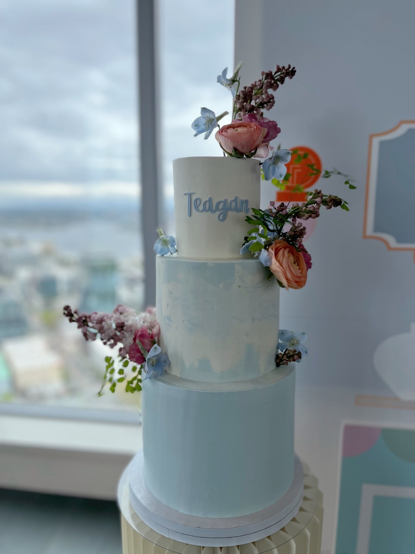 Wedding cake for Teagan