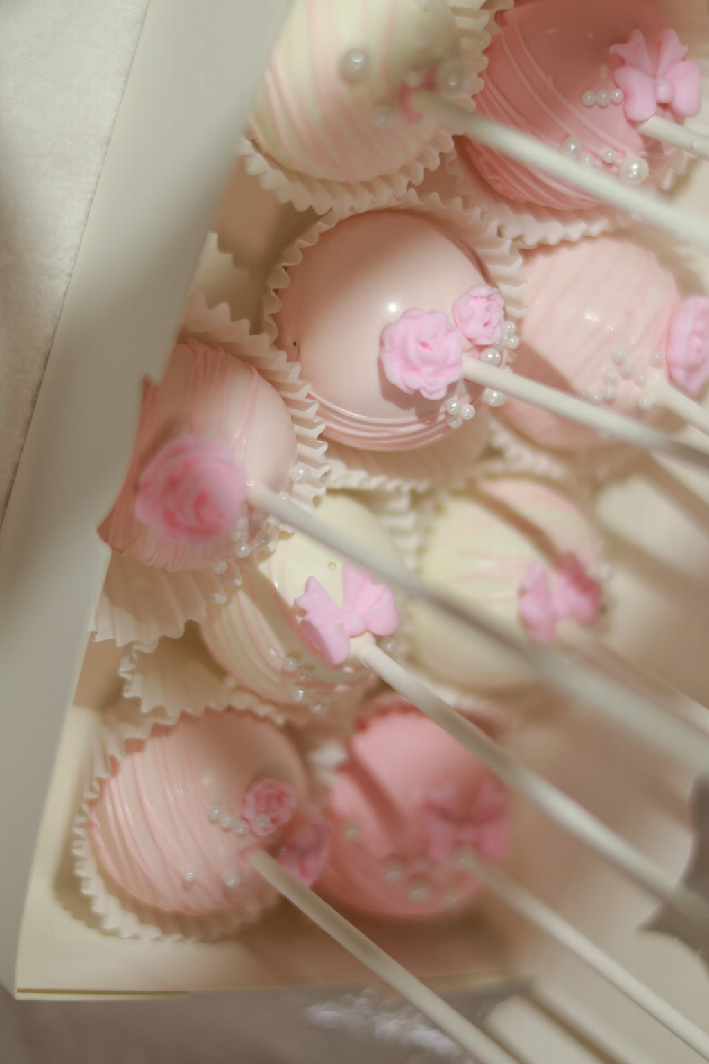 Pink baby shower party