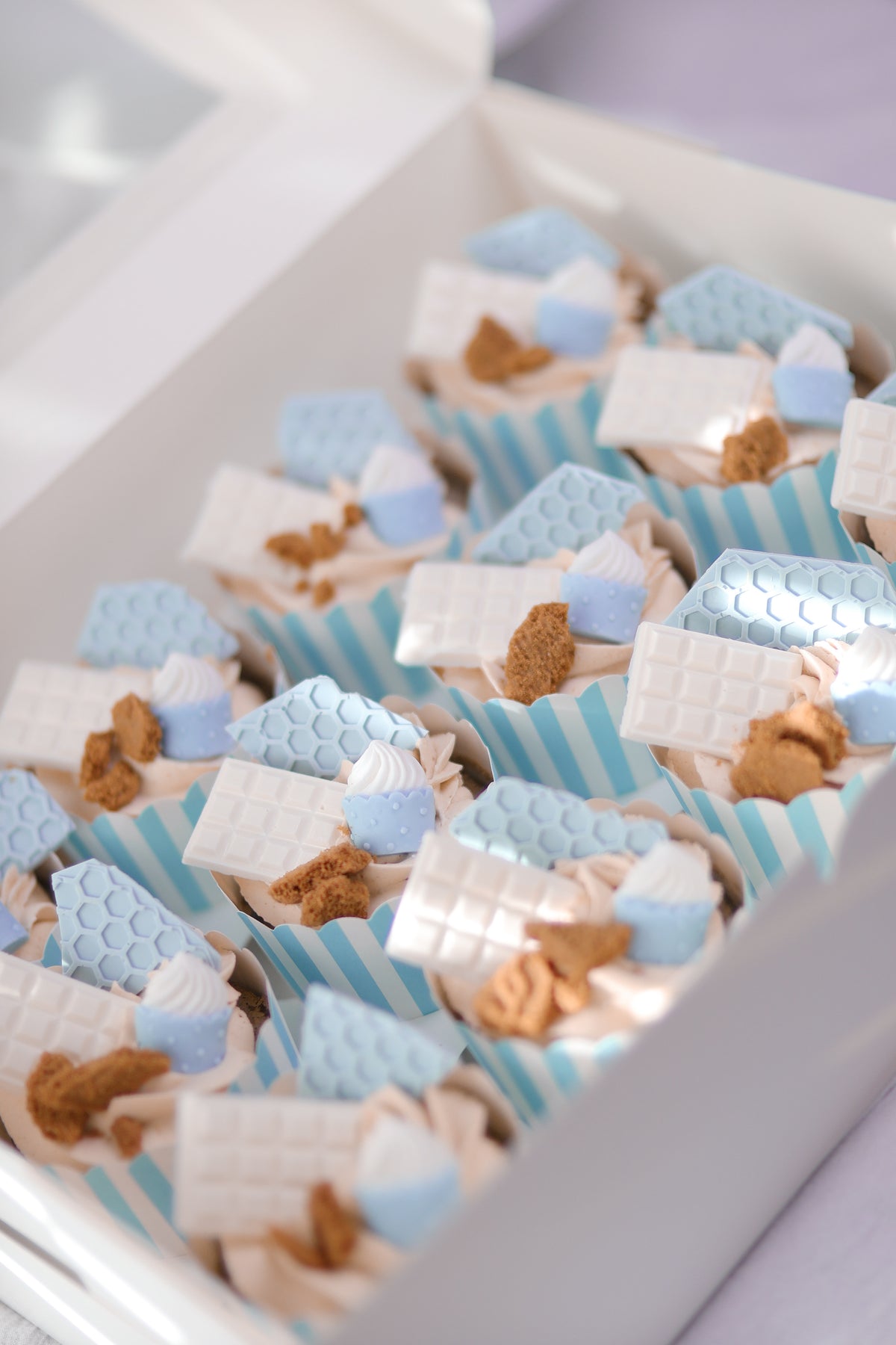 Cafe themed dohl cake and desserts