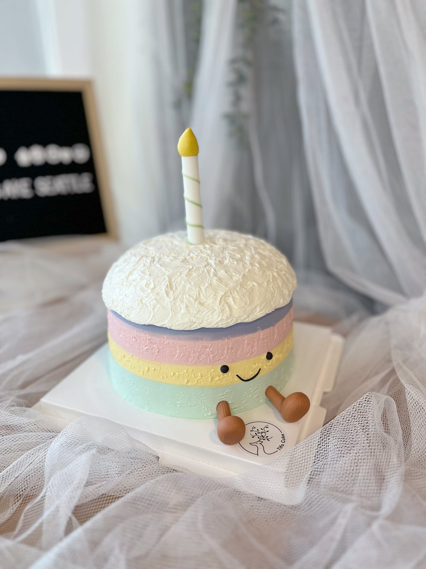 Jellycat birthday cake