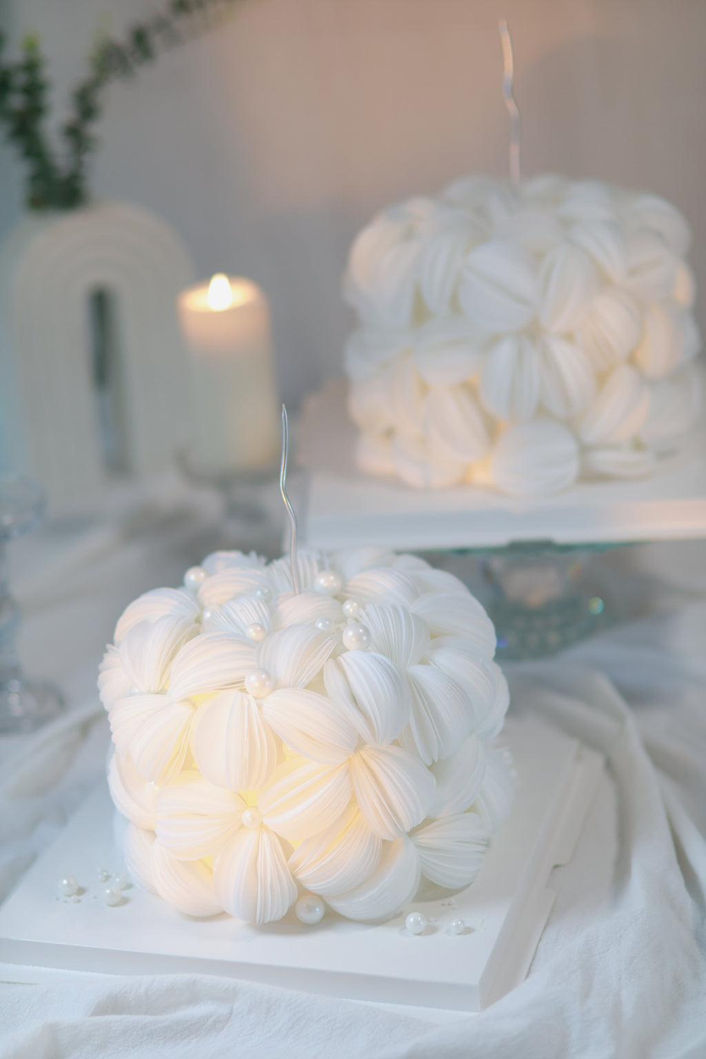 Wafer paper cake