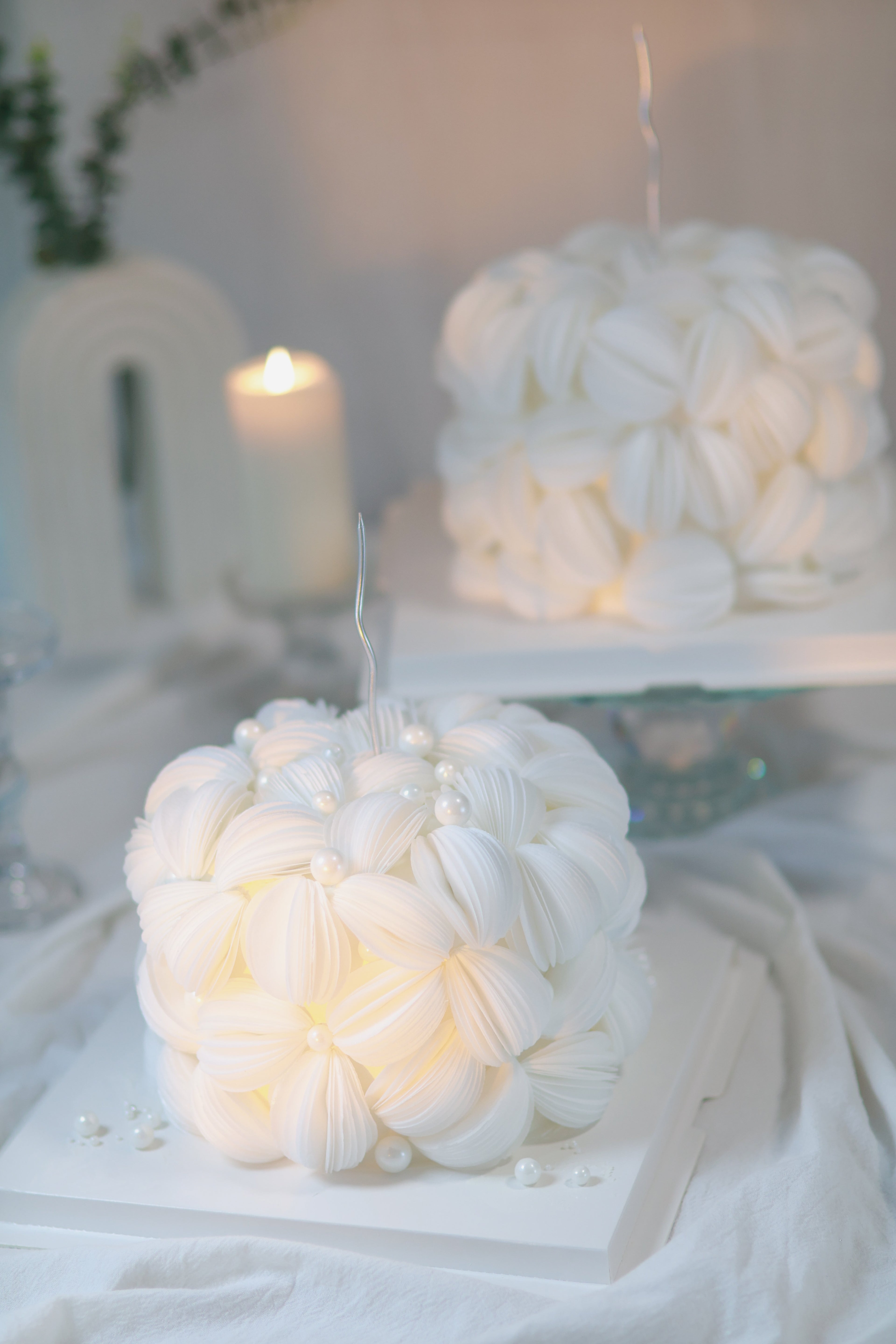 Wafer paper cake