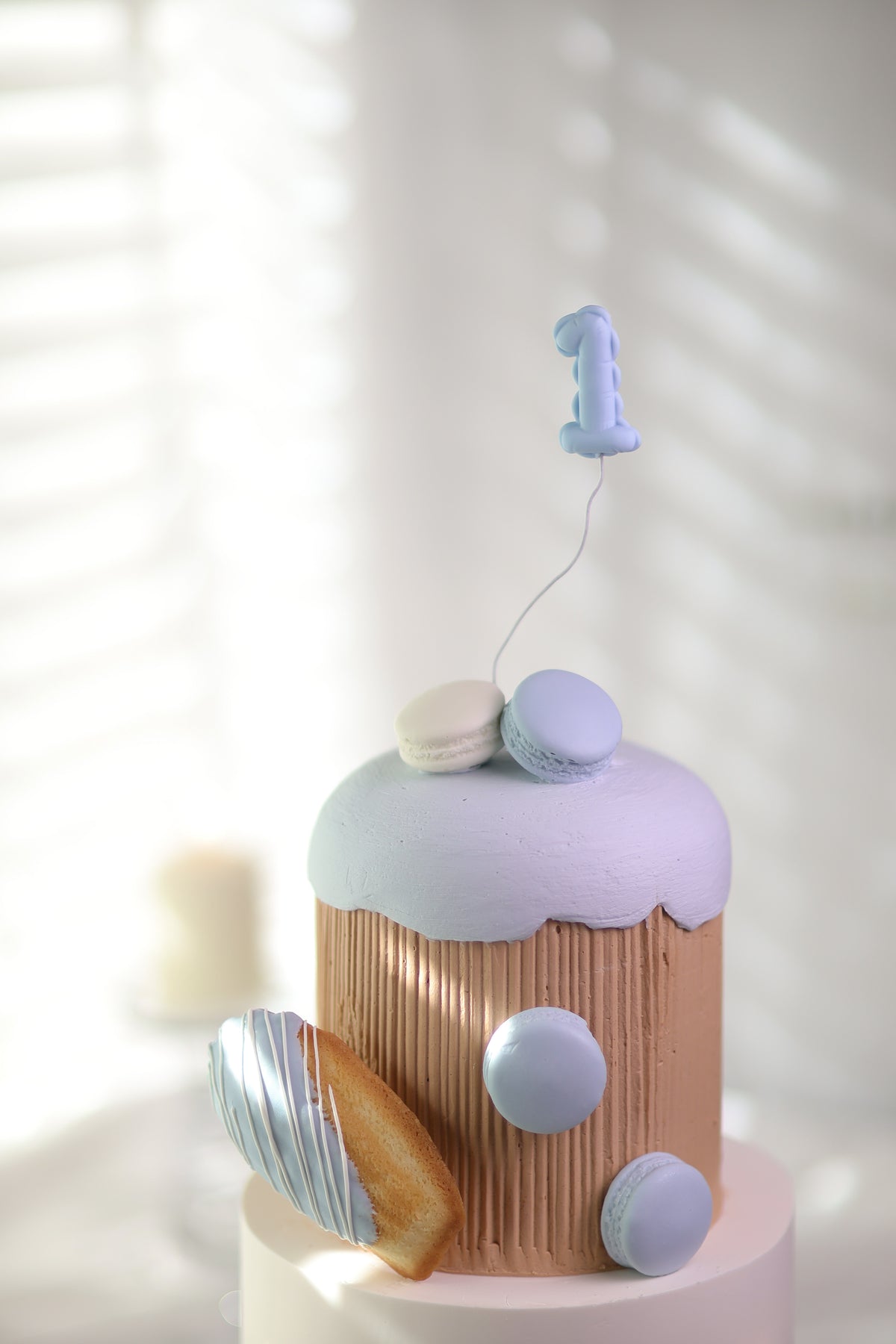 Cafe themed dohl cake and desserts