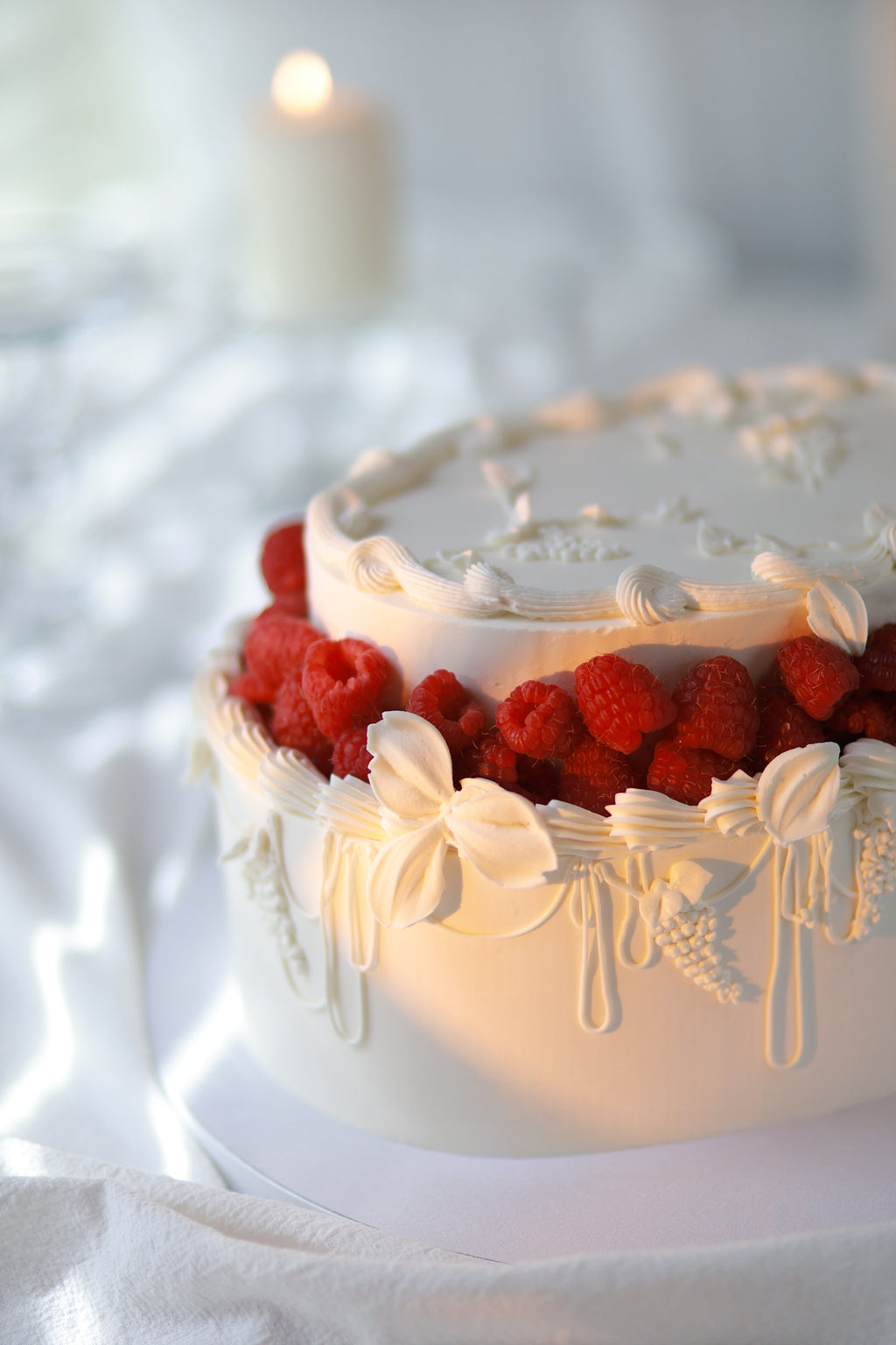 Vintage table cake