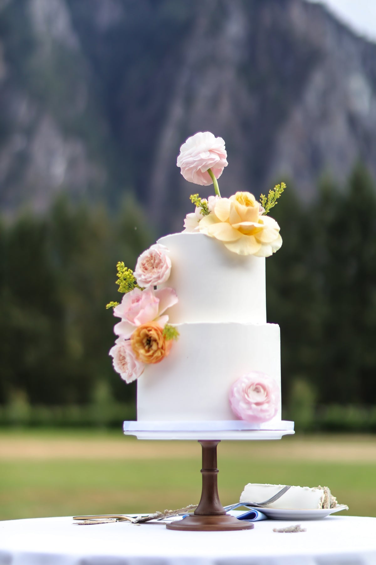 Floral farm wedding