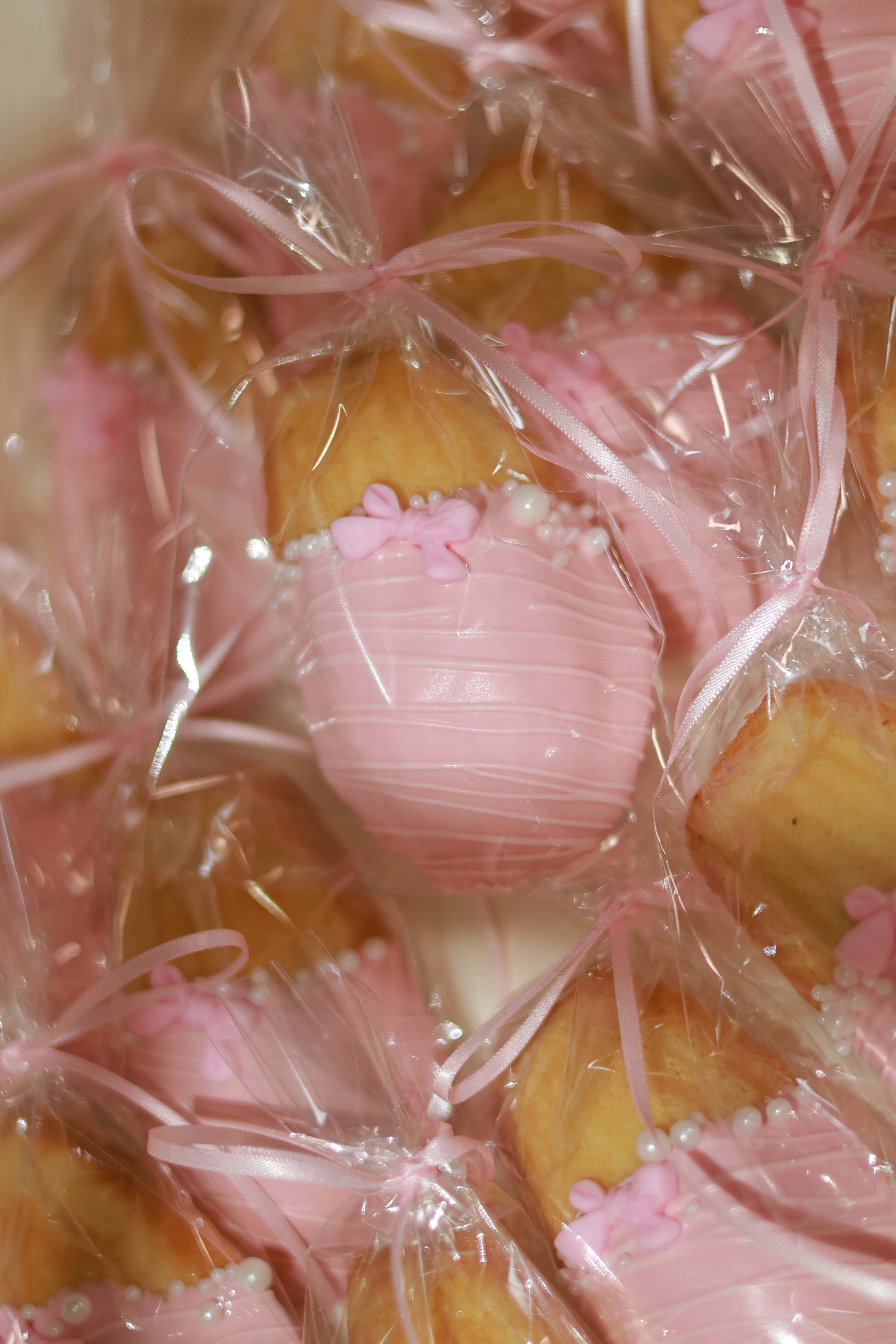 Pink baby shower party