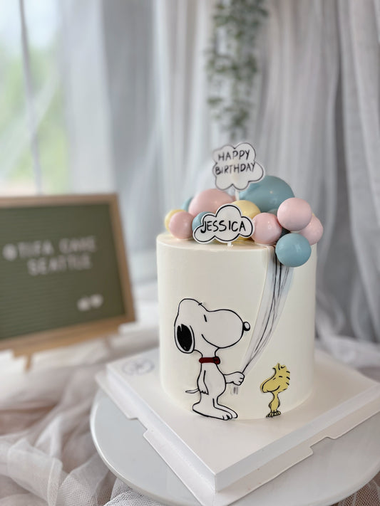 Snoopy and balloon